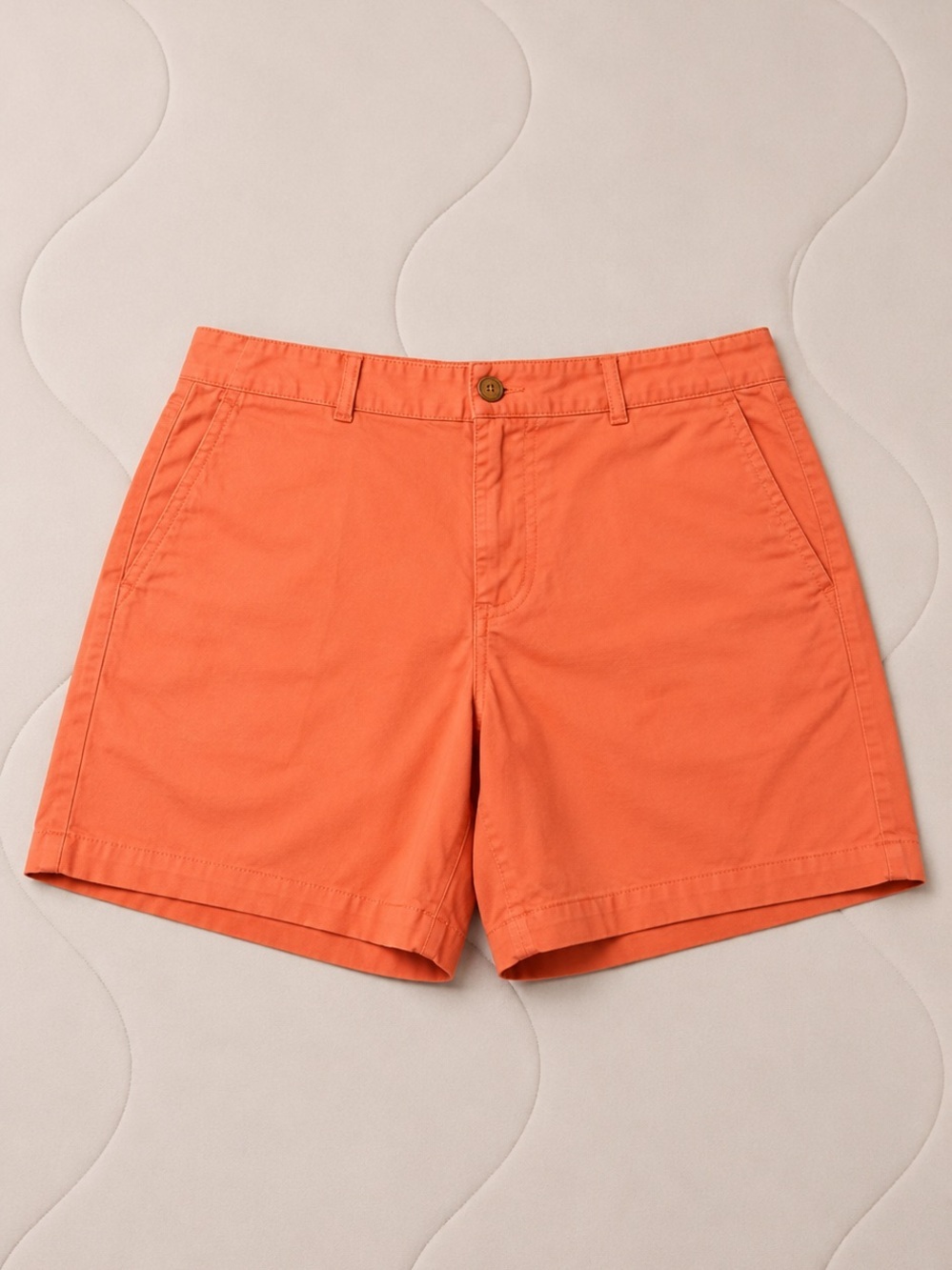 LOFT Women’s Plus Size Orange Cotton Shorts NWT